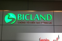 Lắp đặt hệ thống biển công ty BicLand